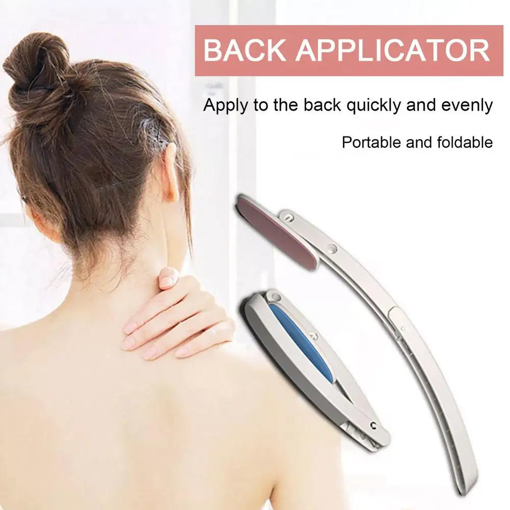 Foldable Back Applicator Lotion Sunscreen Ointment Applicator Long Handle Free Sunscreen Tanning For Men & Women Oasis Select