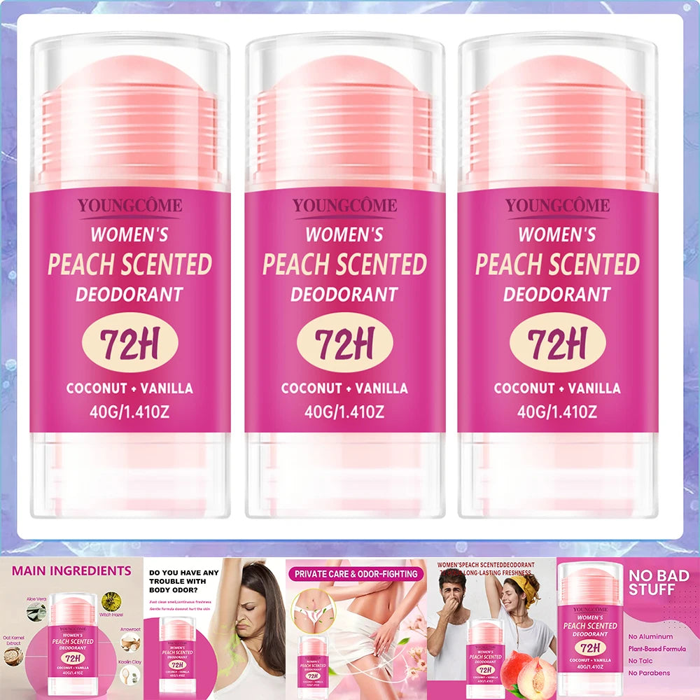 YOUNGCOME Women's Full Body Deodorant Stick – 40g