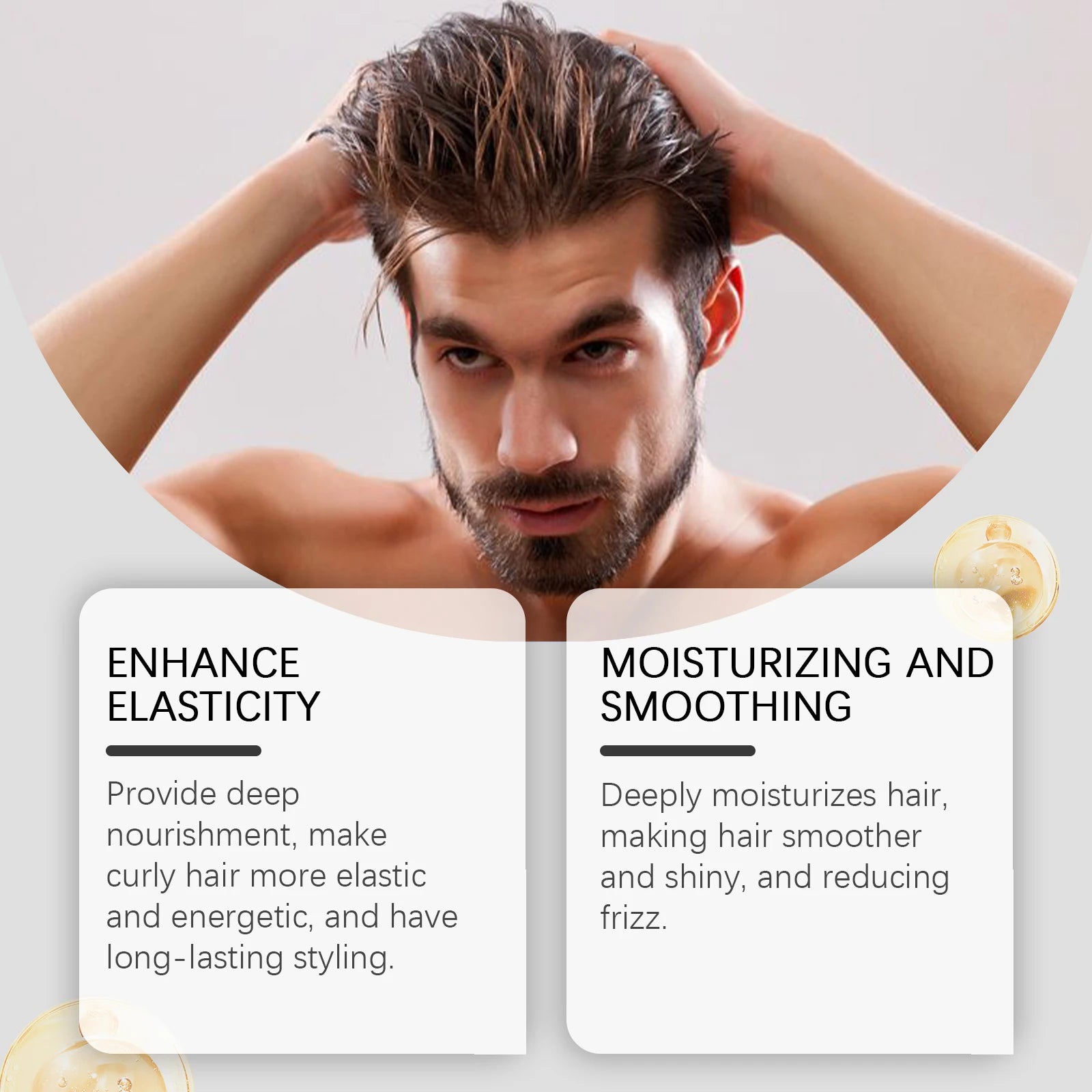 100g Men Hair Clay Wax Strong Hold Hairstyle Lasting Fluffy Hair Keep Hair Oil Barbershop Tools Professional Hair Pomade Wax Oasis Select