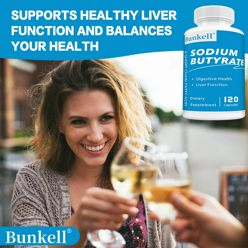 Sodium Butyrate Gut Health Supplement – 120 Vegan Capsules Gut Health Supplement Oasis Select