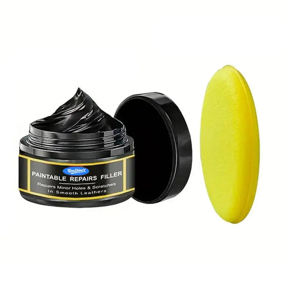 Professional Car Steering Wheel Restoration Paste Leather Plastic Repair Cream Restore Cracks Remove Scratches Oxidation Polish Oasis Select 80g