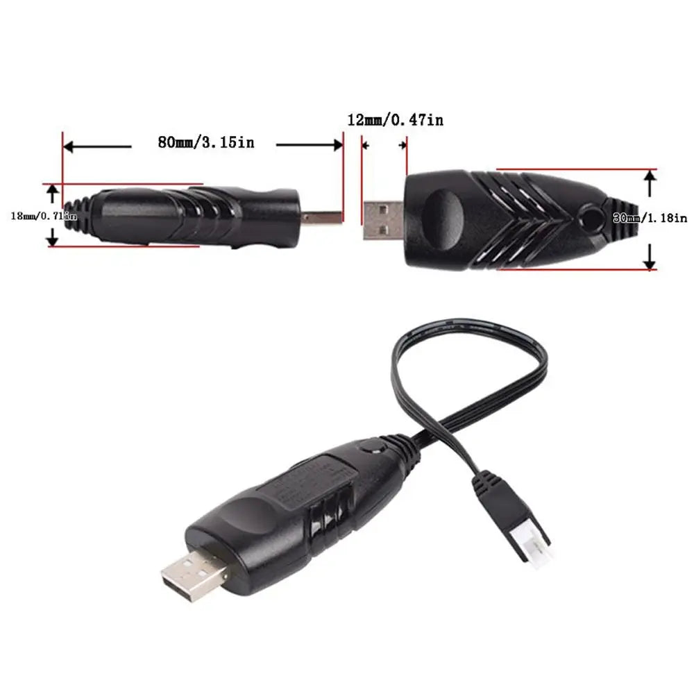 Off Drone Most Model Plug Adapter Charging Protection RC Battery Charger 7.4v Charger USB Charger Balance Charger USB cable Oasis Select