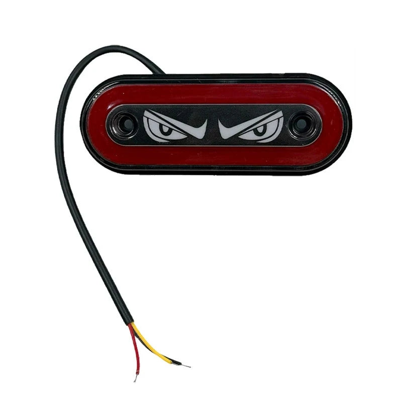 High Visibility 12V/24V LED Side Markers Flashing And Constant Light Modes For Trucks Trailers And Motorcycles Oasis Select Red