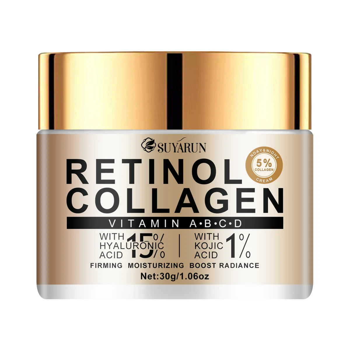 Collagen Cream with Kojic Acid & Hyaluronic Acid | Moisturizer Face Moisturizer Cream Oasis Select 30g