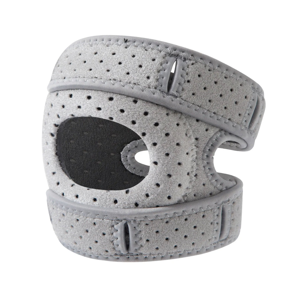 Patella Knee Brace Compression Sleeve – Men & Women Knee Compression Sleeve Oasis Select Gray M