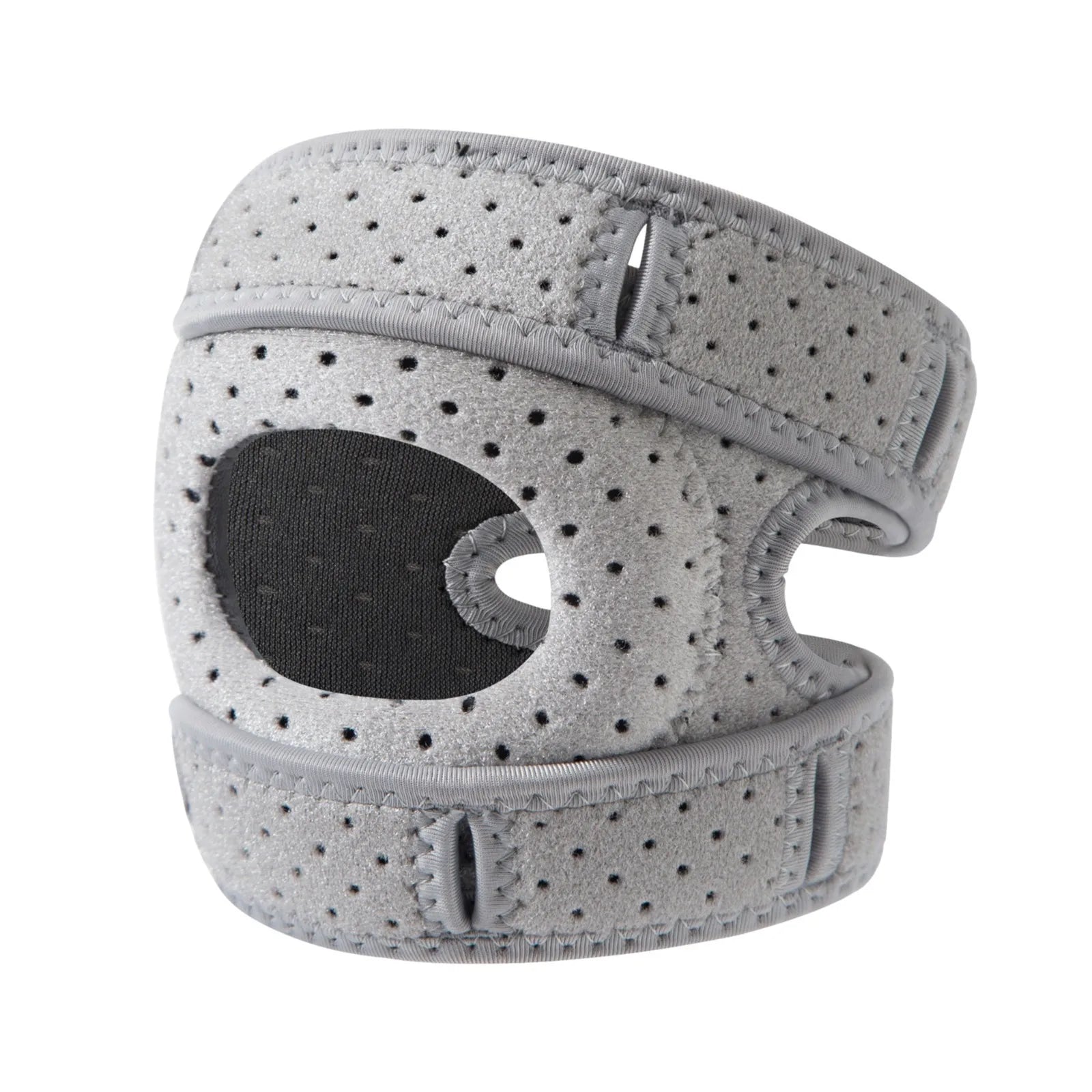 Patella Knee Brace Compression Sleeve – Men & Women Knee Compression Sleeve Oasis Select Gray M