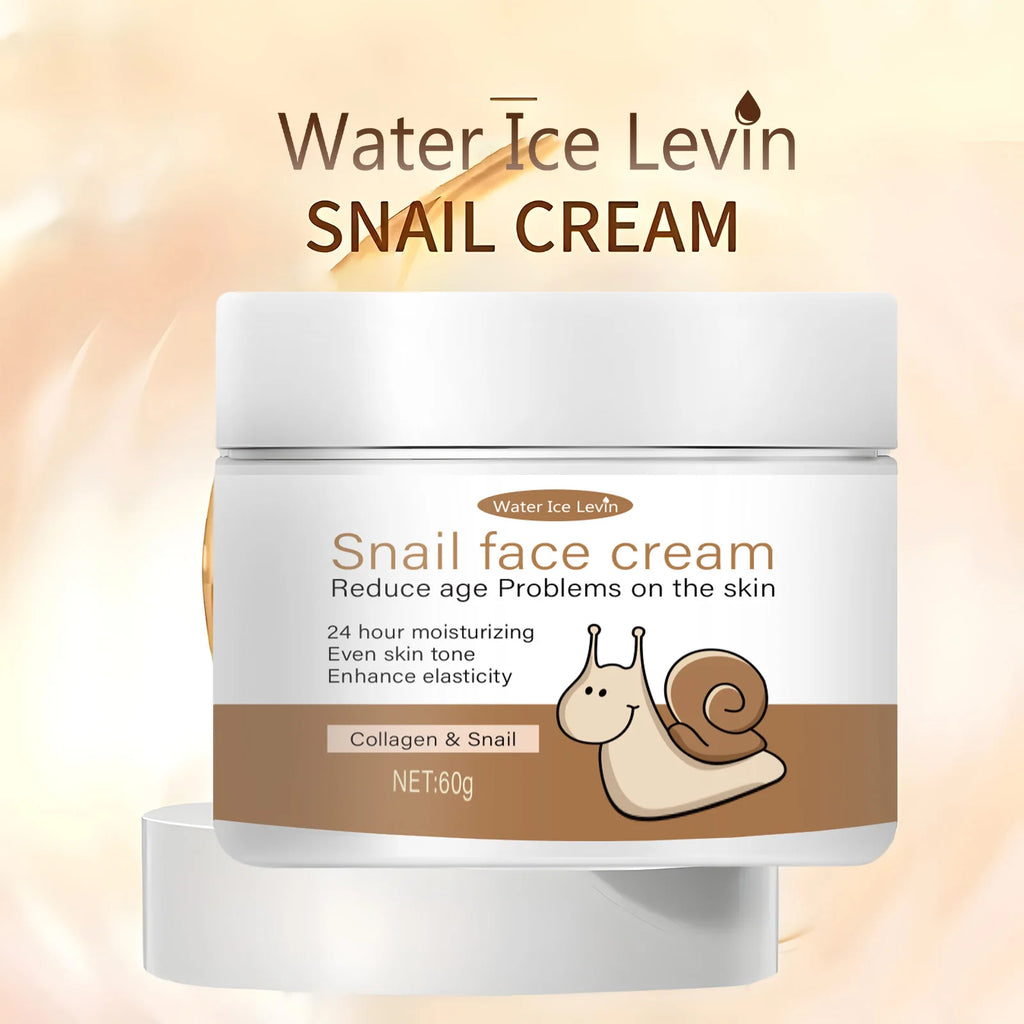Snail Face Cream with Collagen & Retinol – 24H Moisturizer Anti-Aging Face Cream Oasis Select