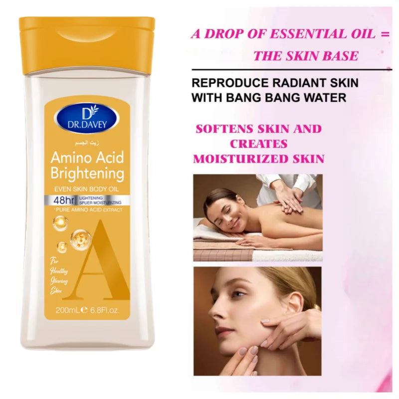 DR.DAVEY Amino Acid Body Massage Oil – Nourishing Skin Oil