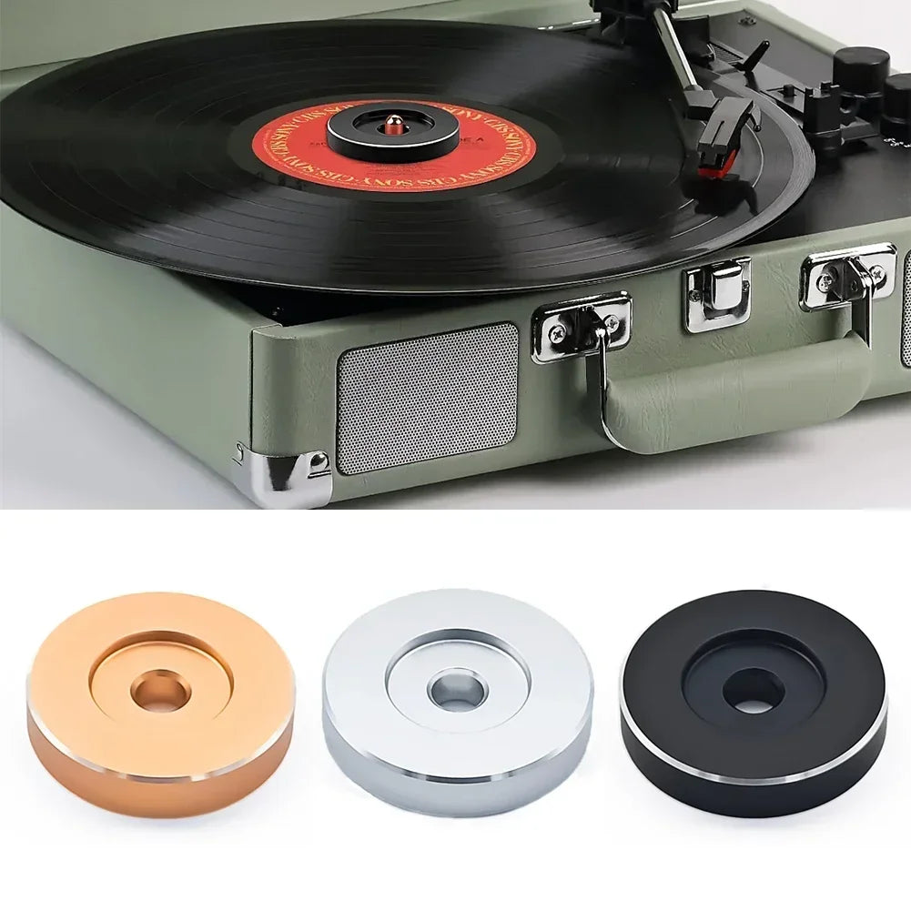 45 RPM Vinyl Record Center Adapter | Aluminum Big Hole 1.5"