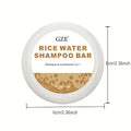 GZE Rice Water Shampoo Bar – Protein-Enriched Solid Bar 2-Pack