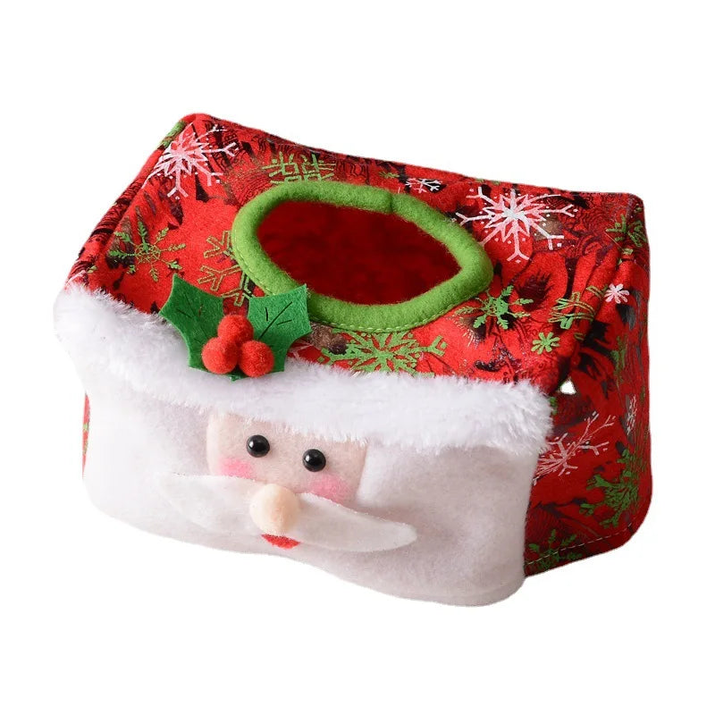 Christmas Decorative Tissue Paper Covers Christmas Desktop Ornaments Atmosphere Decoration Christmas Supplies Oasis Select