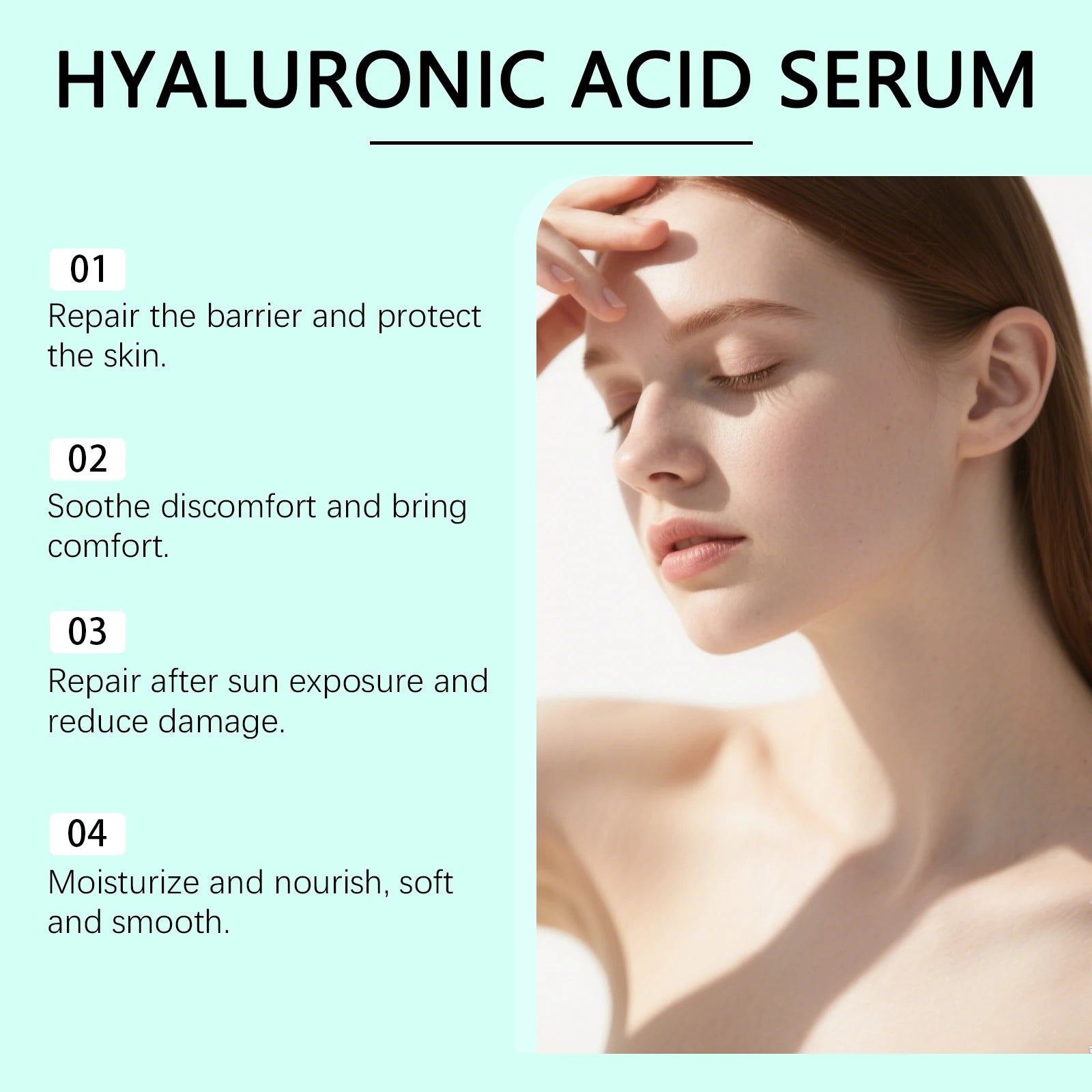 Hoygi Hyaluronic Acid Face Serum – Hydrate & Soothe Skin Hyaluronic Acid Serum Oasis Select