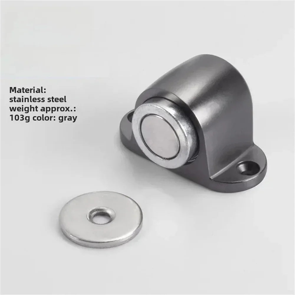 Elegant Door Stop Design Door Protector Strong Hold Door Stop Gold Suction Gate Stopper Elegant Streamlined Design Long-term Use Oasis Select Grey China Mainland