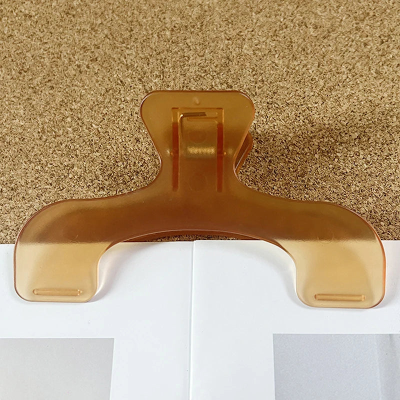 Simple Fixed Book Clips Frosted Transparent Page Holder For Reading Tool Memo Clip Kawaii Desk Accessories Practical Note Holder Oasis Select A8
