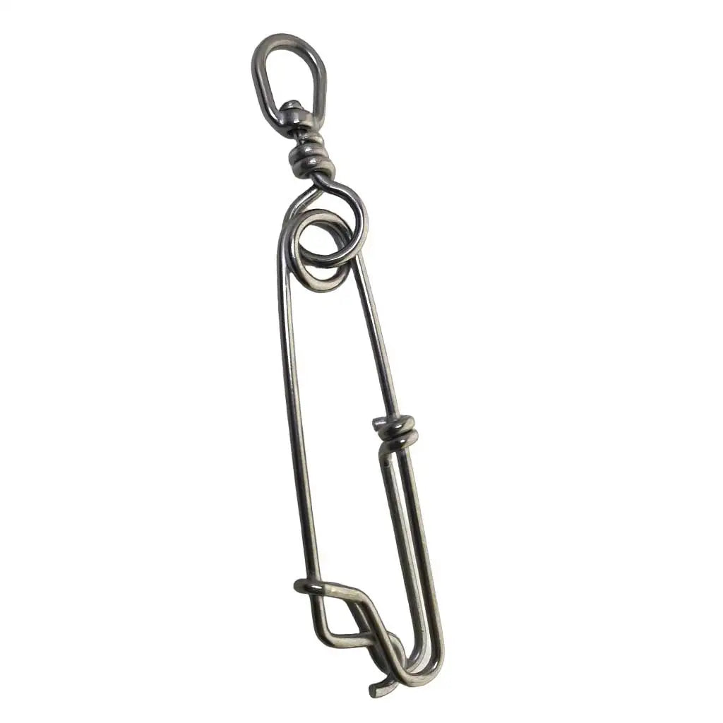 2PCS Stainless Steel Tuna Fishing Clip Snap with B.L Swivel for Spearfishing Long Line Fishing Accessories Fishing Tools Oasis Select