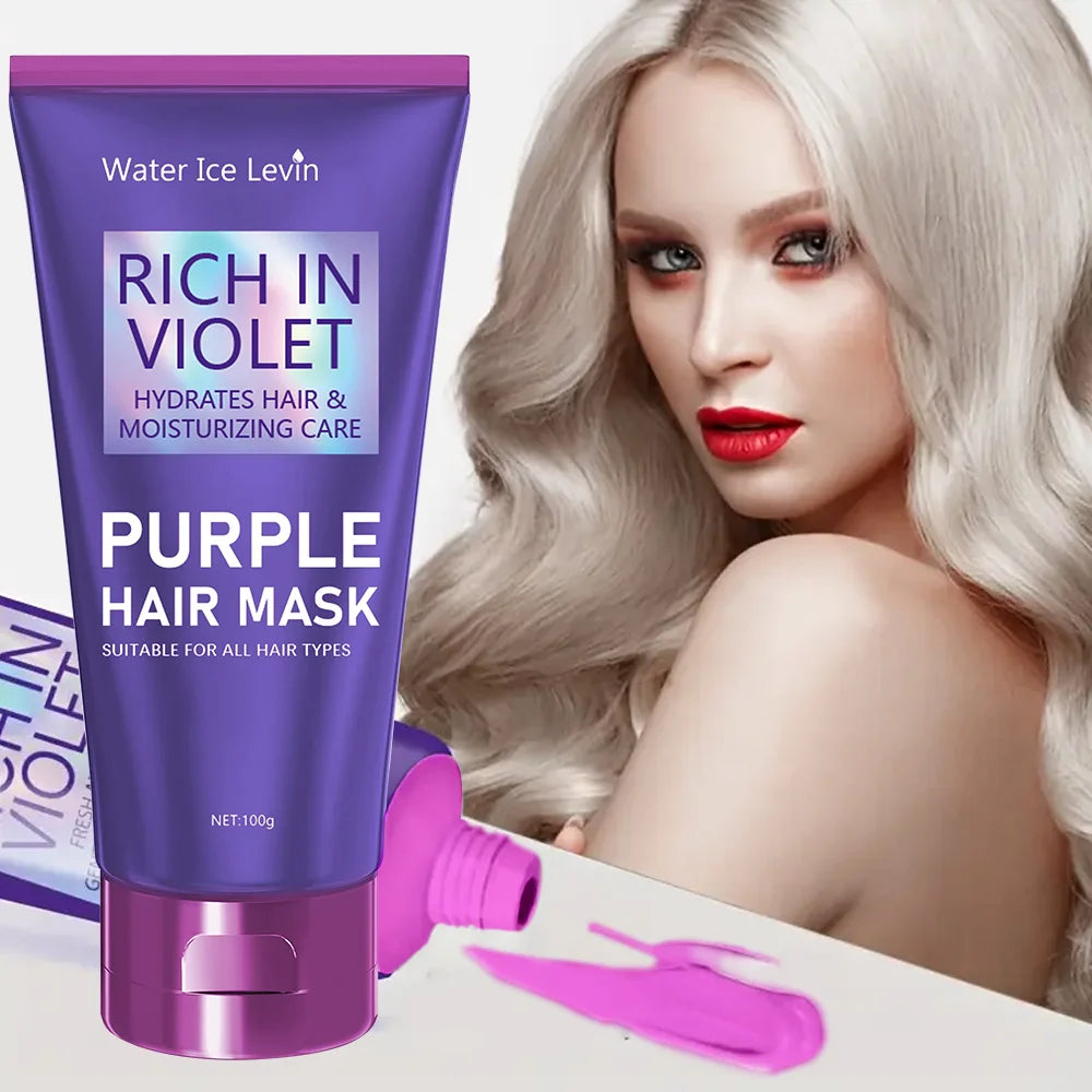 Purple Keratin Hair Mask – Repair Dry, Frizzy & Damaged Hair Keratin Hair Mask Oasis Select