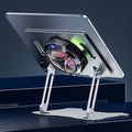 Magnetic Universal Tablet Cooler with Temperature Display for iPad Cooling Fan RGB Lighting Radiator Cooler for Dedicated Tablet Oasis Select China Mainland