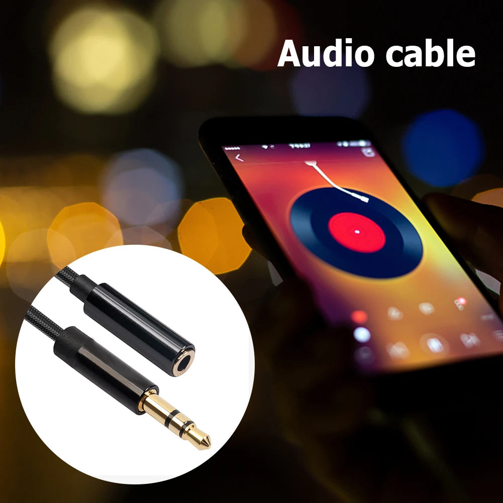 3.5mm Male to Female Audio Extension Cable – Aux Adapter Audio Extension Cable Oasis Select