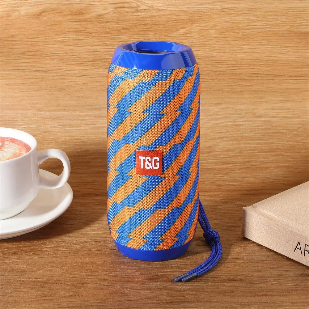 T&G Portable Bluetooth Speaker – FM Radio, Bass & TWS