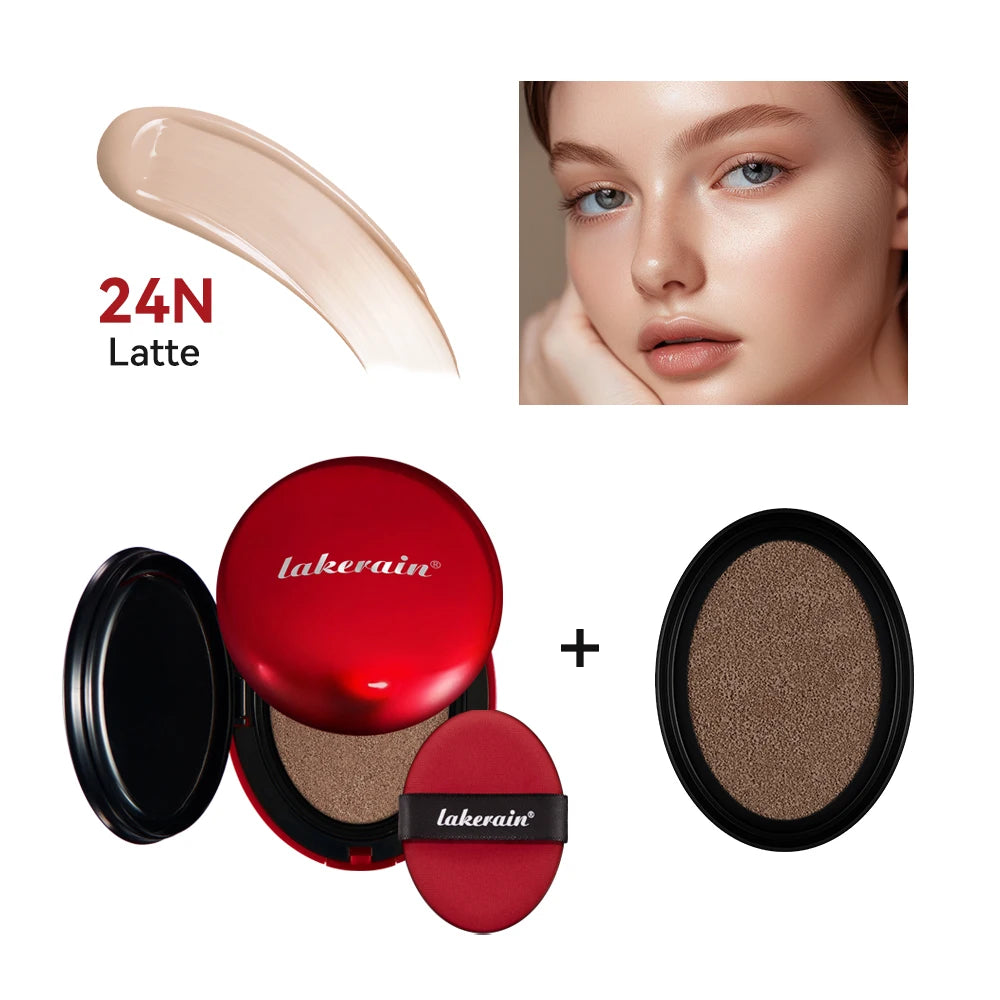 CC Cream Cushion Foundation – Full Coverage, SPF & Refill