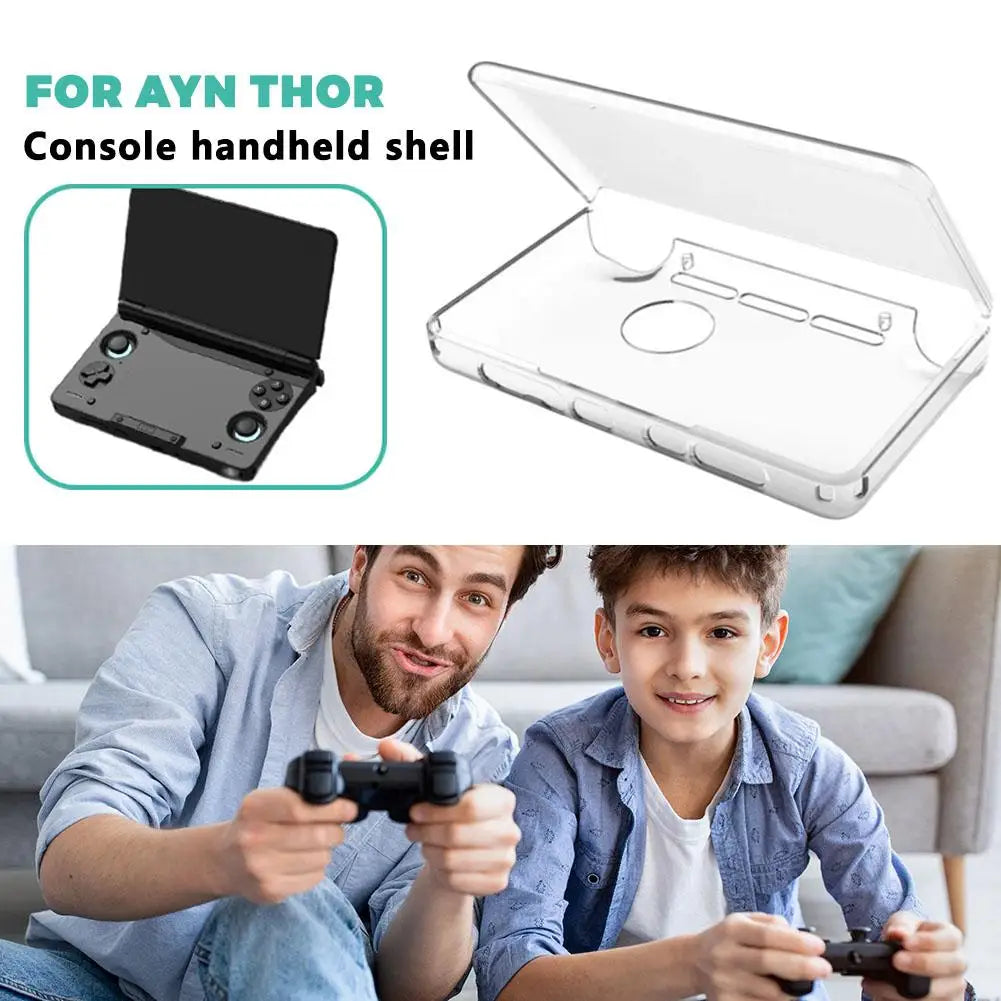 Clear Protective Case for AYN THOR Dual-Screen Flip Console Console Protective Case Oasis Select