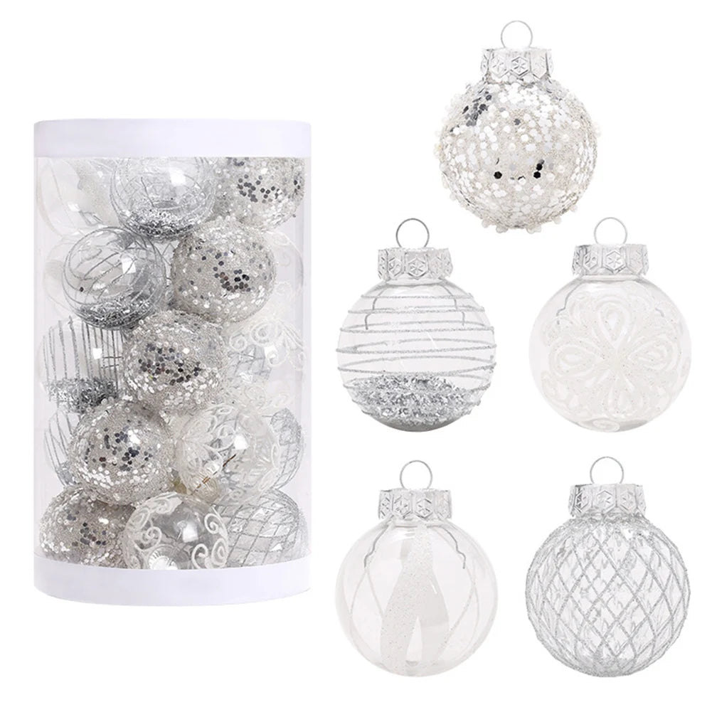 Pendant Christmas Ball Outdoor Indoor Living Room Festive Atmosphere For Holiday Wedding Ornaments Tree High Quality Oasis Select