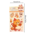 Squishy Stickers Cartoon Soft Cute Belly Pinching and Relaxation Stickers Rabbit Animal Panda Furong Skin 3D Stickers kids Gift Oasis Select cat
