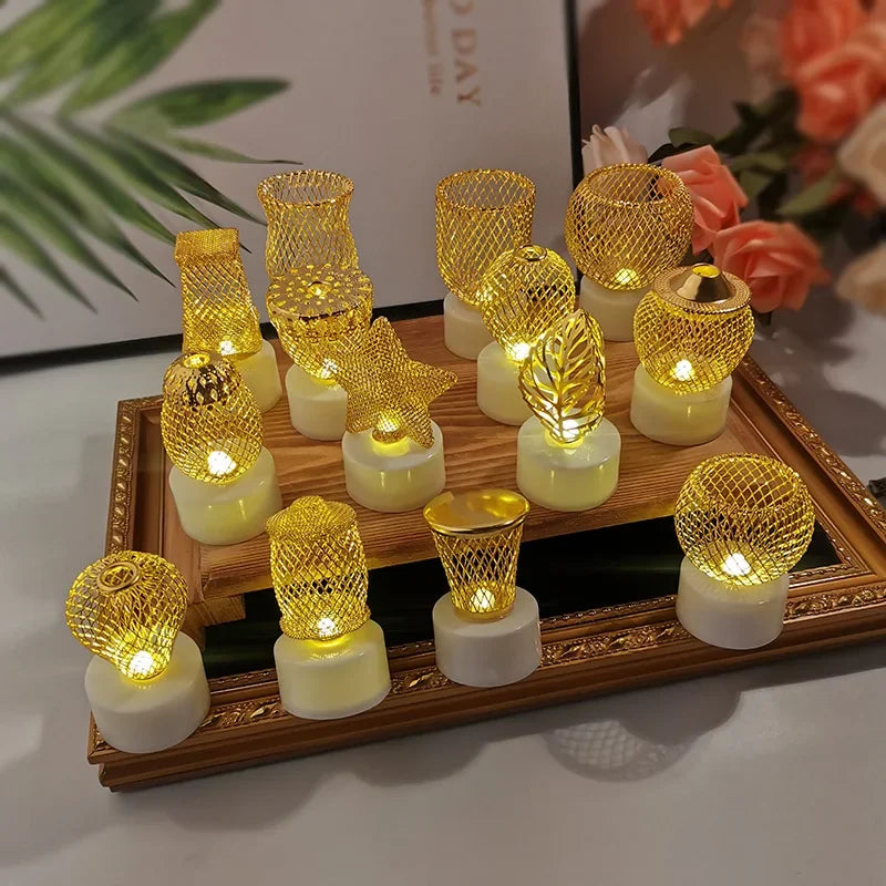 LED Candle Light Desktop Ambience Decoration Electronic Flameless Candles Light Home Bedroom Decoration Oasis Select