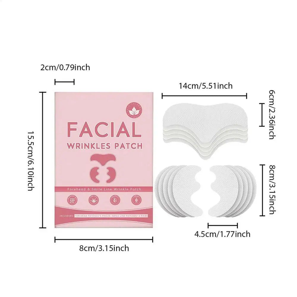 5pcs Forehead Patches 5pcs Smile Line Patches Face Lifting Firming Sticker Wrinkle Removal Patch Anti-Wrinkle Lift Up Tape Oasis Select 01 China Mainland