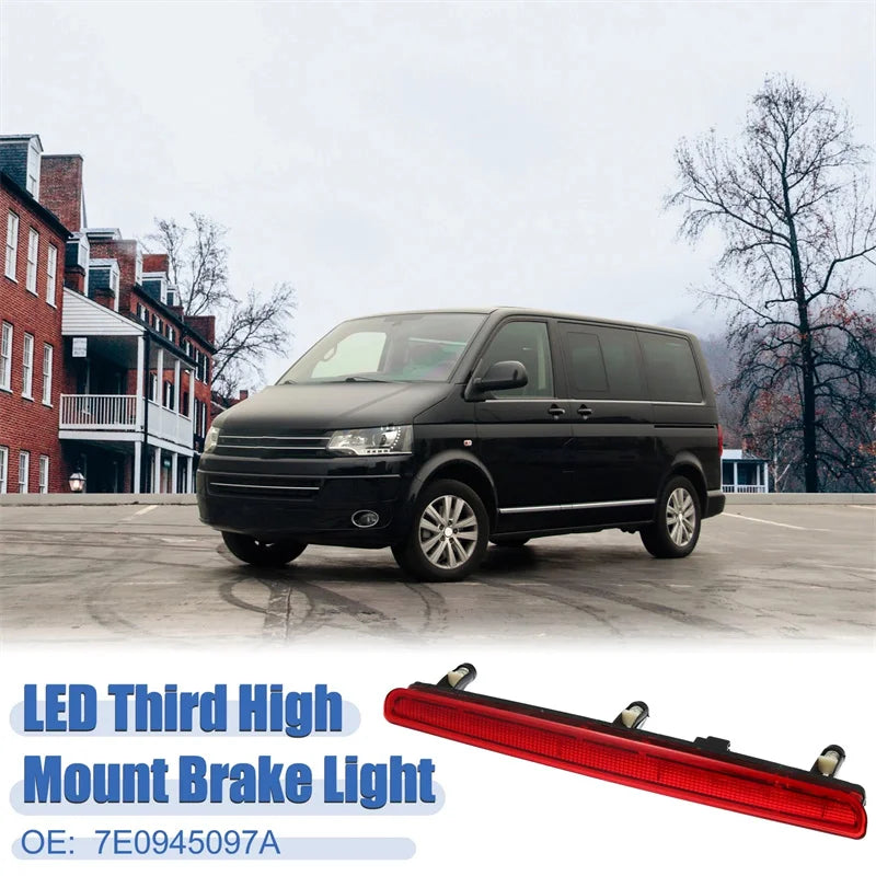 Third Brake Light For VW Transporter T5 2003-2015 7E0945097A LED High Level Mount Additional Rear Tail Stop Signal Warning Lamp Oasis Select Default Title