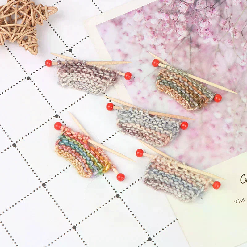 1/12 Miniature Dollhouse Simulation Thick Knitted Sweater Model DIY Accessories Decorative Ornament Oasis Select