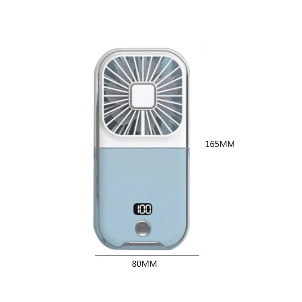 URGGU F30 Pro Portable Handheld Fan – USB Rechargeable, 4 Speed