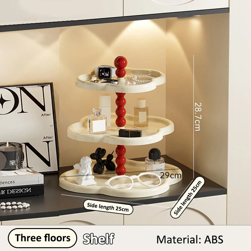 Blossom Inspired Home Decoration Piece, Multi-purpose Desktop Storage, Makeup Organizer, Key Holder & Assorted Tray Oasis Select A8