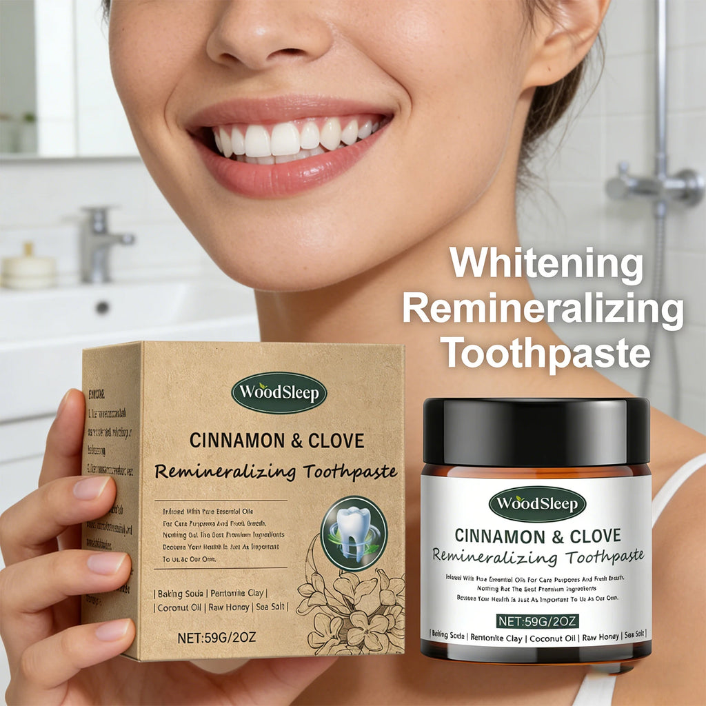 Natural Teeth Whitening Powder 59g – Remineralizing Stain Removal Whitening Tooth Powder Oasis Select