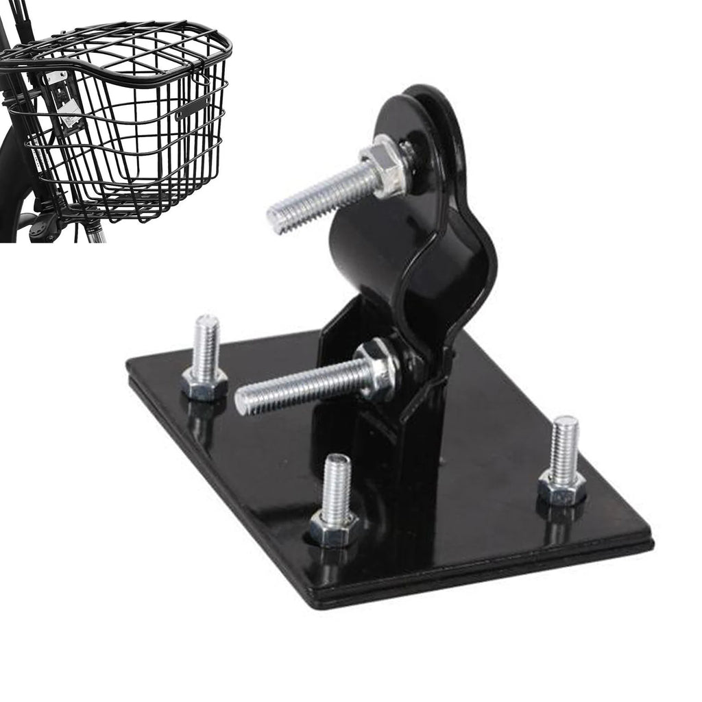 1pc Brand New Front Basket Fixed Holder Folding Bicycle For Scooter Bicycle Iron Frame Modification Lamp Frame Oasis Select A