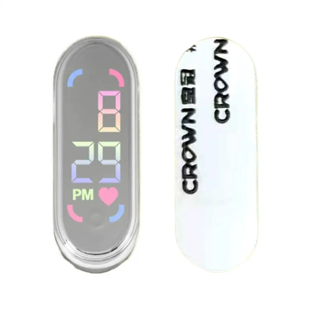 Luminous Motorcycle Car Clock Auto Internal Stick-On Mini Sport Waterproof Watch Mechanics Led Clocks Auto Ornament Accessories Oasis Select G