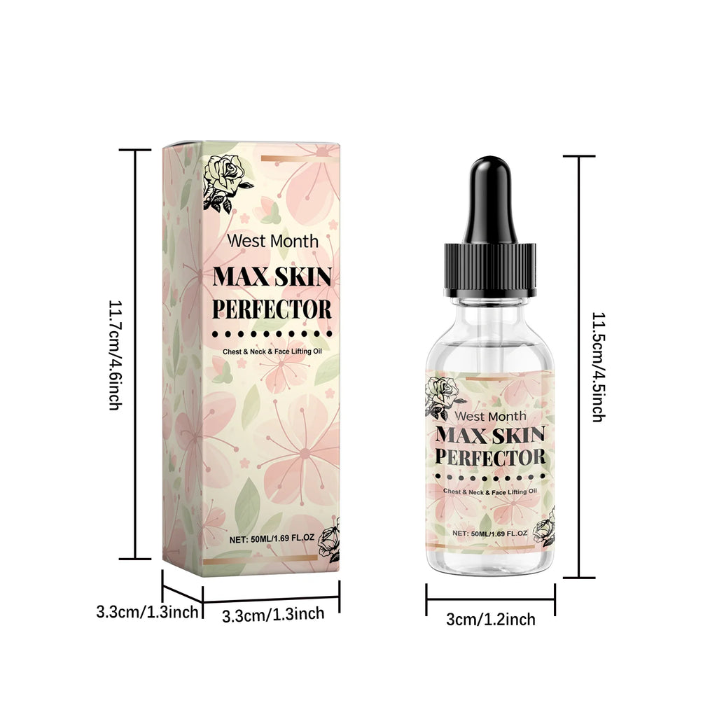 WEST MONTH Face Neck Chest Lifting Oil – Firm & Nourish Facial Lifting Oil Oasis Select 100ml