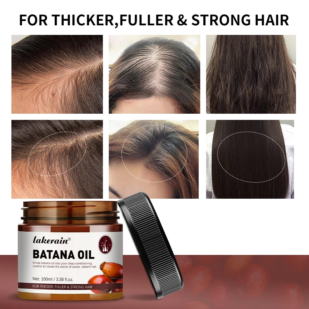Batana Oil Unrefined Raw for Hair Growth Enhance Efficacy for Thicker Strength Moisturize the scalp Add moisture and nutrition Oasis Select