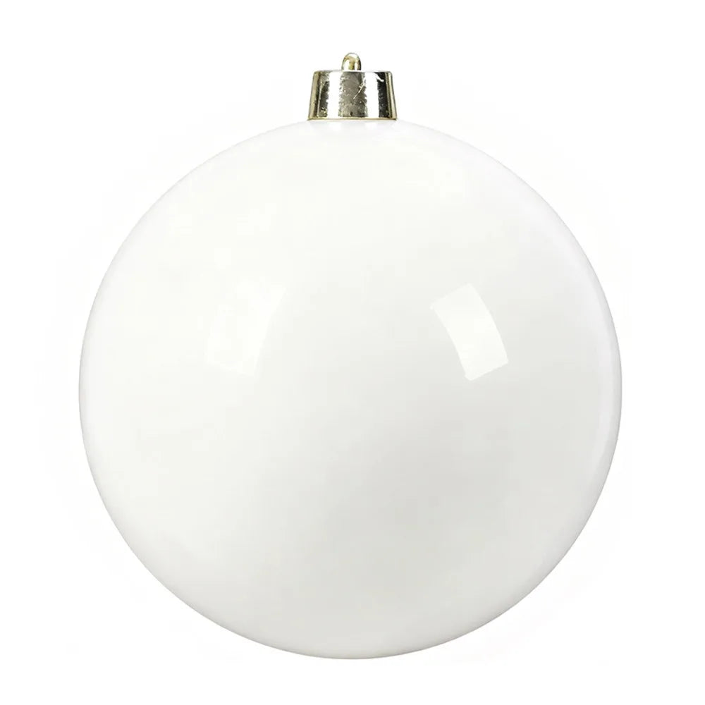 15cm Pearlescent Christmas Ball Ornament | Giant Xmas Decor