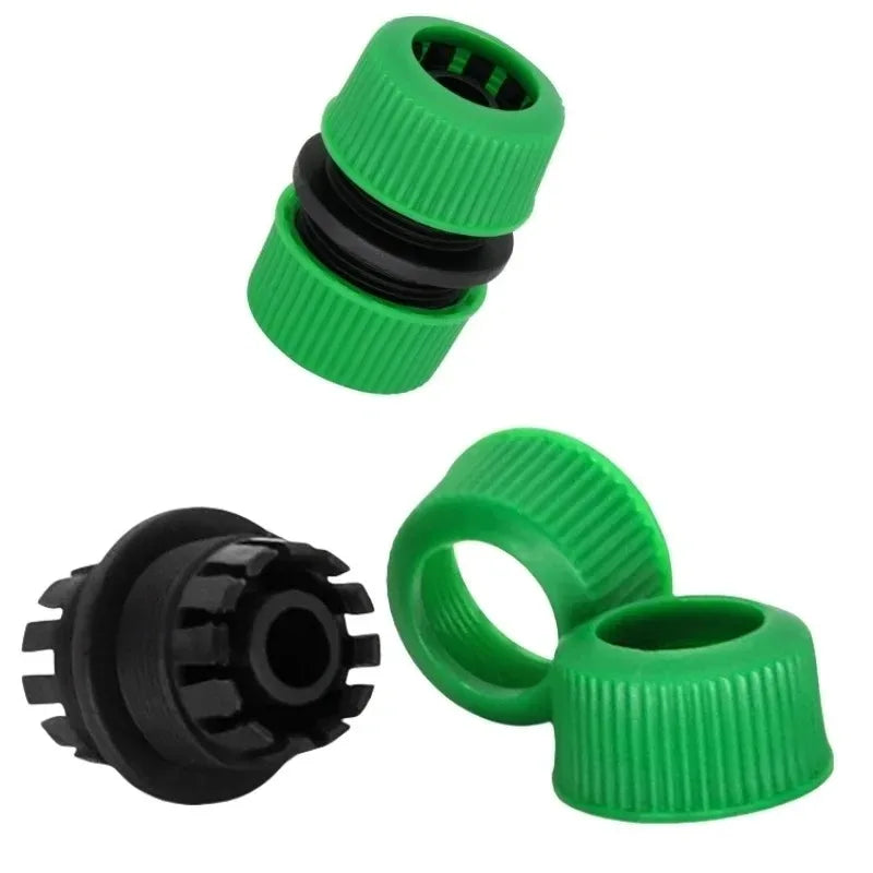 Quick Disconnect Flexible Pipe Fittings Water Tube Extension Couplers for Outdoor Garden Drip Irrigation Layout Oasis Select