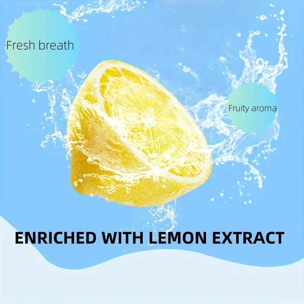 SADOER 250ml Plant Extract Mouthwash | Lemon Mint Peach Flavored Mouthwash Oasis Select