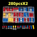 280-Pc Insulated Crimp Terminal Kit – Color-Coded Wire Connectors Crimp Terminal Kit Oasis Select 280pcs 2sets