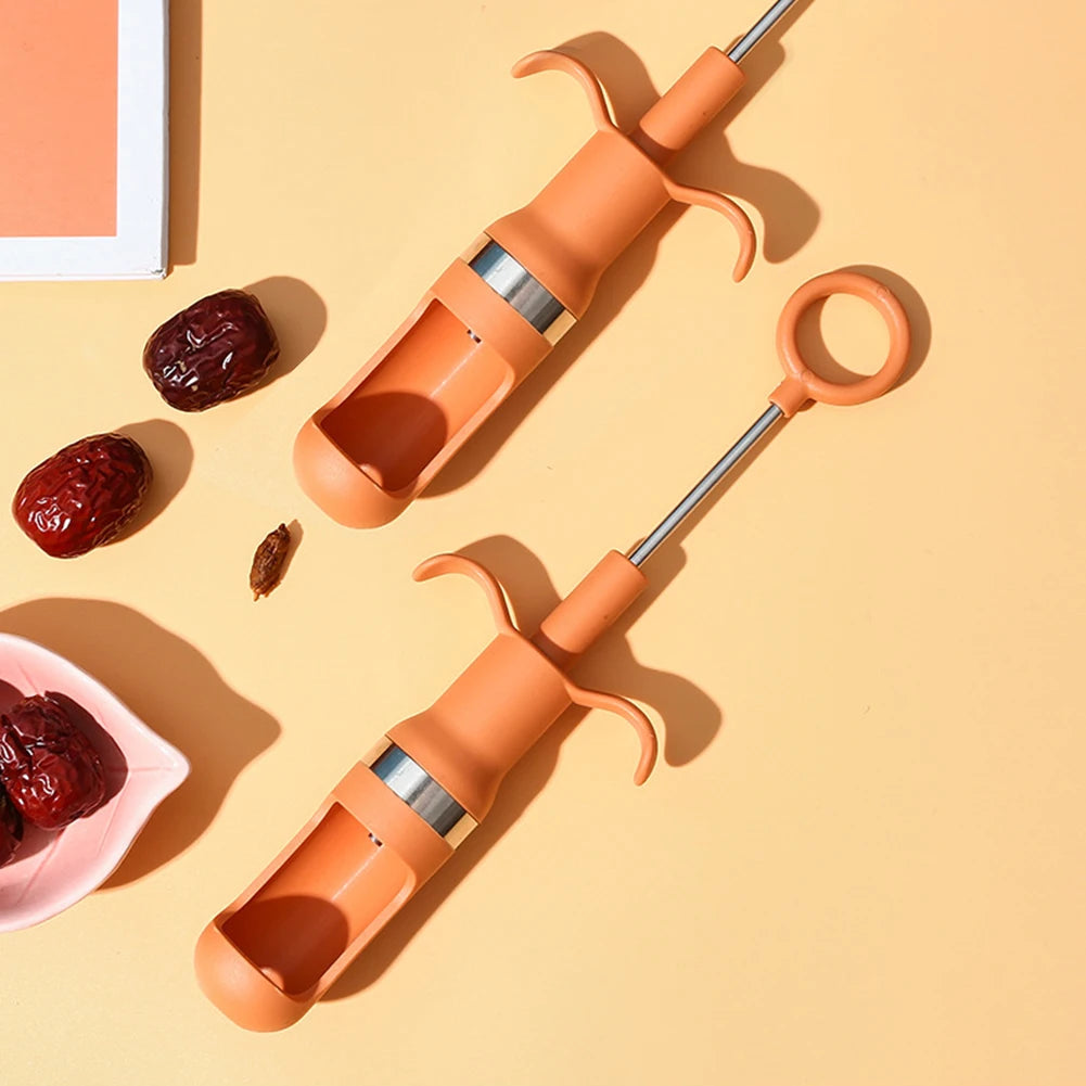 Cherry Olive Pitter & Jujube Corer – Stainless Steel 1/2/5 Pack Fruit Pitter Tool Oasis Select
