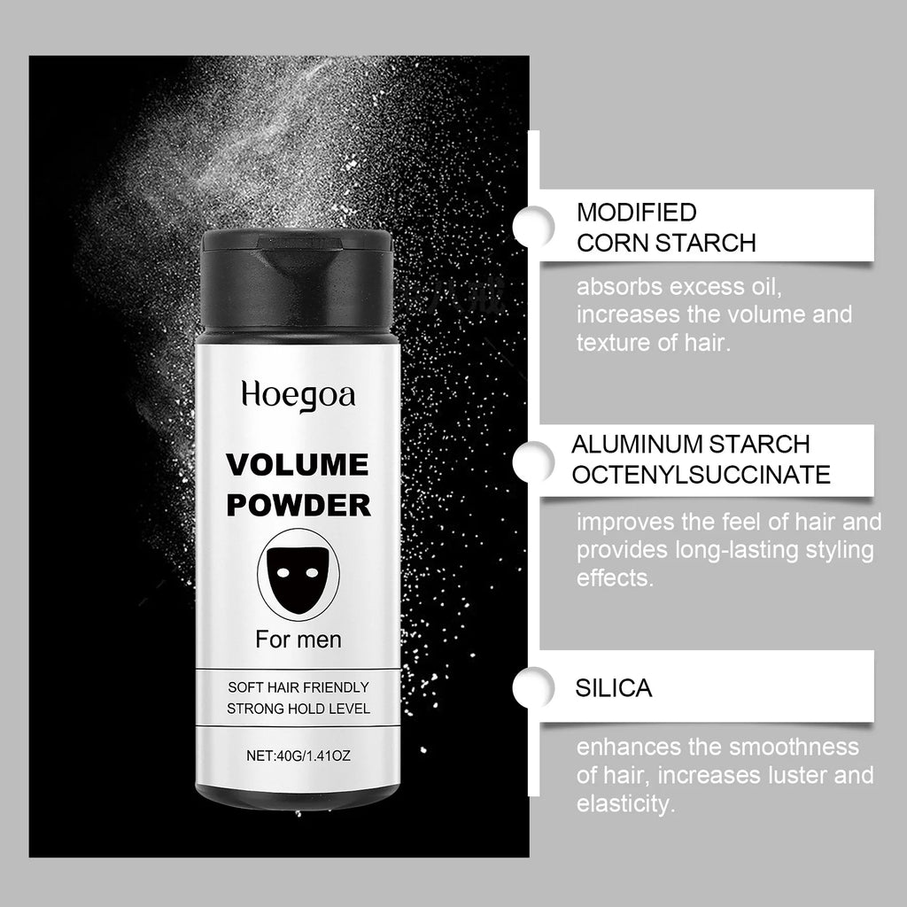 Volumizing Hair Powder Man Refreshing Oil Control Long-Lasting Hair Texturizer For Capturing Hairstyles Fluffy Texture Powder Oasis Select