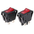 4Plug Power Rocker Switch RF-1009 16A Control Switch With Led Light For Rongfeng ON/OFF/I/O Switch Oasis Select B