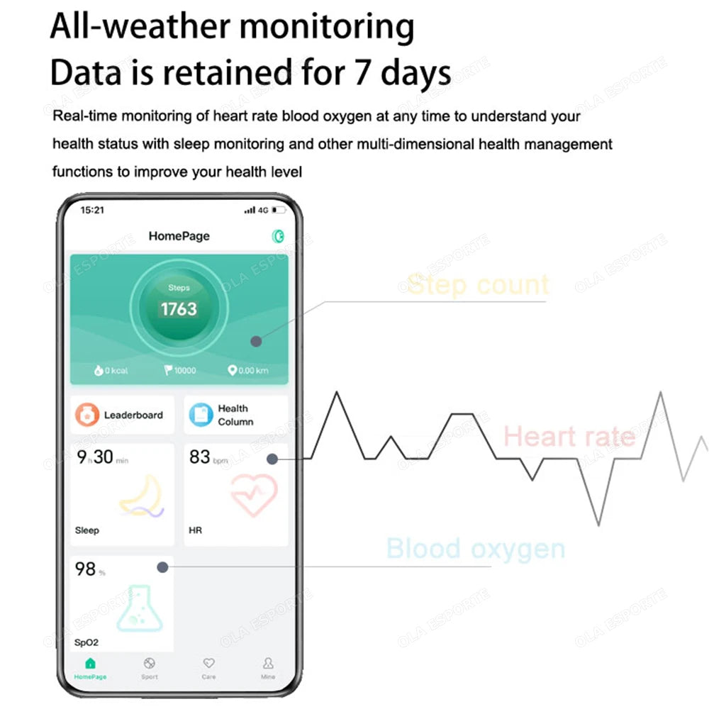 Smart NFC Ceramic Ring – Sleep, Heart Rate & SpO2 Tracker