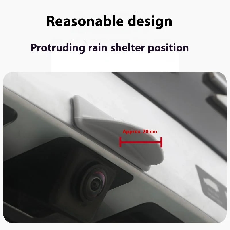 Vehicle Rear Camera Rain Cover; Weatherproof Guard; Auto Back Cam Protection Shield for Commuting Oasis Select