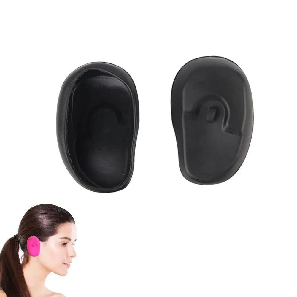 4Pcs Home Salon Hair Dyeing Brush Set Hair Dyeing Cream Bowl Coloring Brush Comb Kits Hair Tint Applicator Barber Styling Tool Oasis Select earmuffs