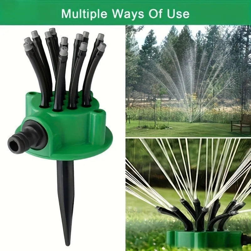 360° Rotating Garden Sprinkler – Adjustable Lawn Watering Tool