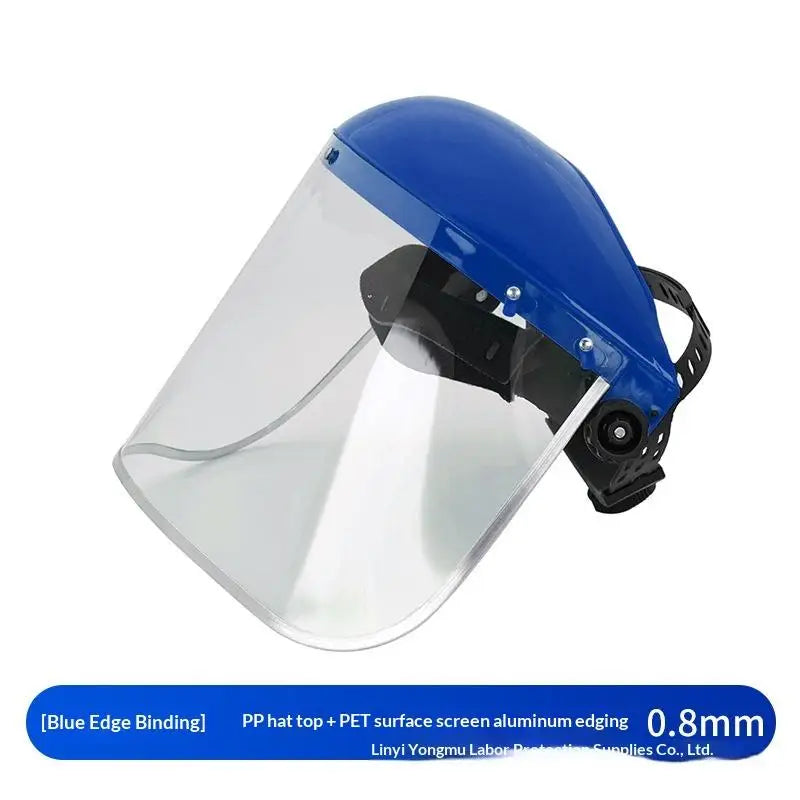 Mesh Face Shield Safety Helmet for Weed Trimmer & Gardening